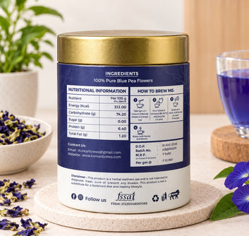 Blue tea