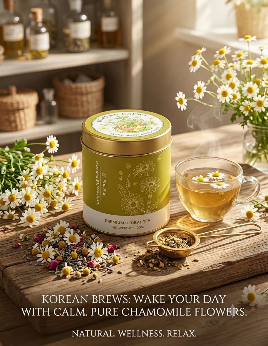 Korean Brews Chamomile Flower Tea